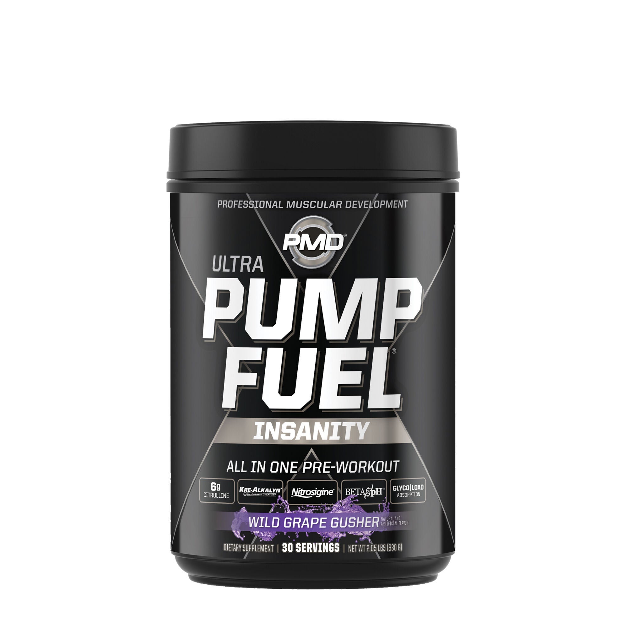 PMD® Pump Fuel® Insanity Ultra Pre-Workout - Electric Pink